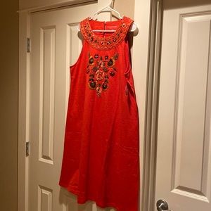 New in package,XL Orange Lidah Dress